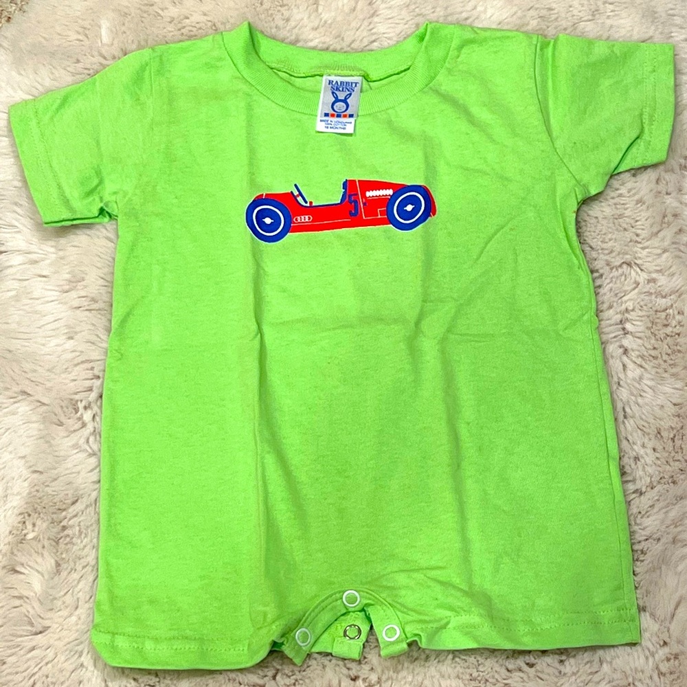 Brand New Audi Car 18 months old Toddler Onesie